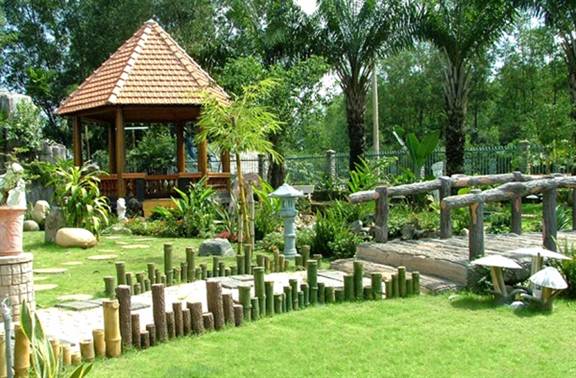Thiết kế sân vườn hợp phong thủy mang lại bình an